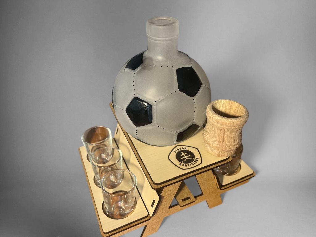 Flasche Fußballball Geschenk