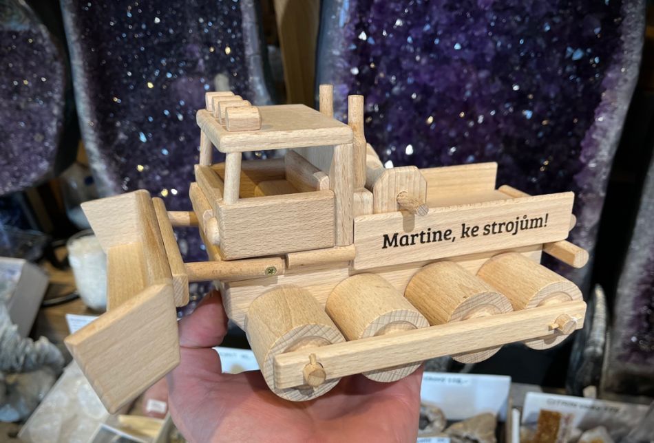 Geschenke Bergrettung Schneepflug Schneemobil