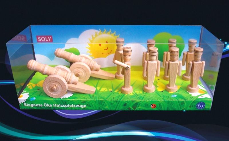 Holzsoldatenfiguren Geschenk