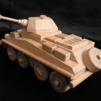 Militärtransporter, Panzer – Holzspielzeug Geschenke für Soldaten