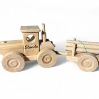 Holz-traktor Kinderspielzeug