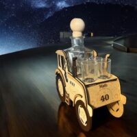 Glasgeschenke für Traktorfahrer zum Geburtstag