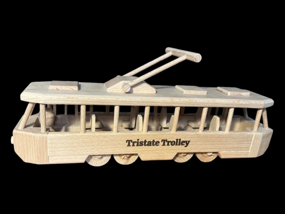 Spielzeugstraßenbahn für den US-Markt