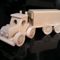 Holz-Truck Geschenke für LKW-Fahrer, Holzkamion