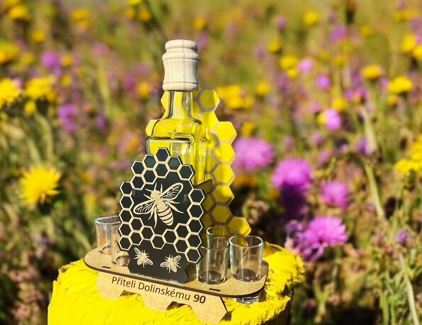 Geschenk Imker Flasche Honig Geburtstag