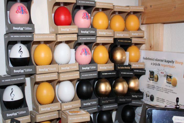 Spezielle BeepEgg-Geschenke zum Eierkochen – Promo-Gadgets