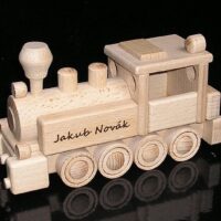 Holzzug Spielzeug Geschenk