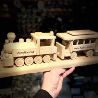 Geschenke für Eisenbahnfans mit Lokomotivthema