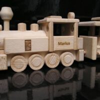 Zug als Souvenir oder Modell für Eisenbahner