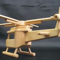 Holz-Hubschrauber für Kinder Spielzeug