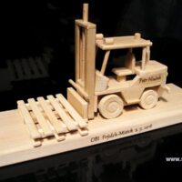 Gabelstapler Geschenk zum Ruhestand