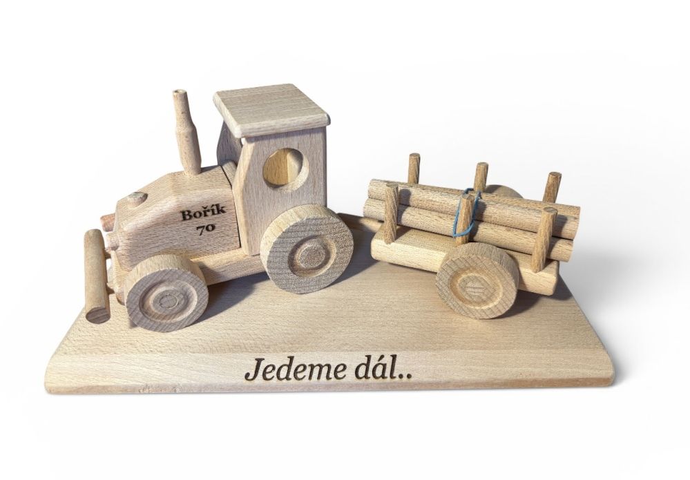 Personalized tractor model – gift for a farmer or tractor driver