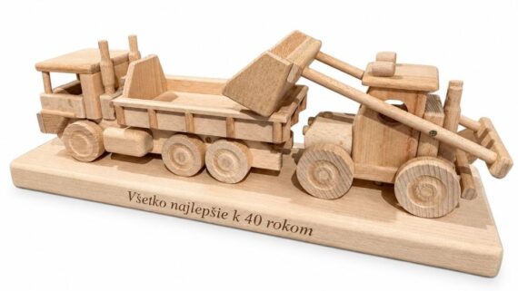 Modèles de véhicules de chantier personnalisés – cadeaux originaux