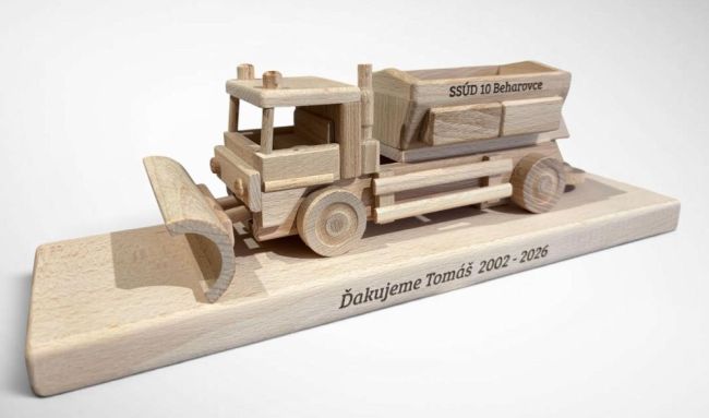 Modello di spargisale personalizzato – regalo per autista